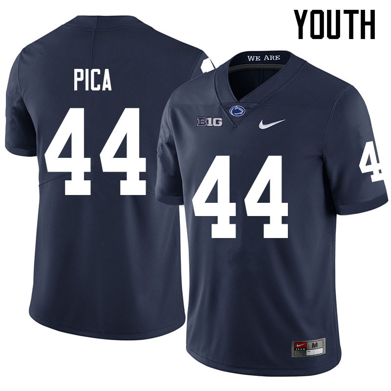Youth #44 Cameron Pica Penn State Nittany Lions College Football Jerseys Sale-Navy - Click Image to Close